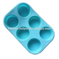 China Profissional de Fábrica de alta qualidade Novo Design Non-stick Food Grade Silicone Muffin Pan